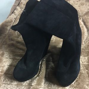 Women’s Boot genuine suede Black boot